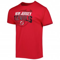 Футболка Mens Red New Jersey Devils Team
