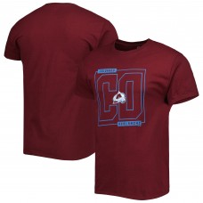 Colorado Avalanche Classic Fit T-Shirt - Burgundy