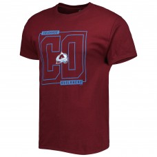 Colorado Avalanche Classic Fit T-Shirt - Burgundy