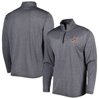 Кофта на молнии Mens Charcoal Arizona Coyotes Fitness