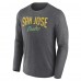 Футболка с длинным рукавом San Jose Sharks Special Edition 2.0 Scoring Chance - Heather Charcoal