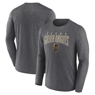 Футболка с длинным рукавом Vegas Golden Knights Fanatics Heather Charcoal Special Edition 2.0 Scoring Chance
