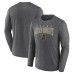 Футболка с длинным рукавом Vegas Golden Knights Fanatics Heather Charcoal Special Edition 2.0 Scoring Chance Футболка с длинным рукавом Vegas Golden Knights Fanatics Heather Charcoal Special Edition 2.0 Scoring Chance