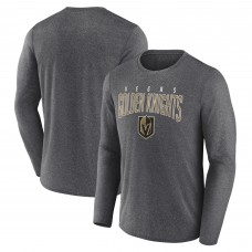 Футболка с длинным рукавом Vegas Golden Knights Special Edition 2.0 Scoring Chance - Heather Charcoal