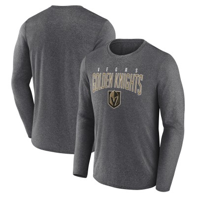 Футболка с длинным рукавом Vegas Golden Knights Special Edition 2.0 Scoring Chance - Heather Charcoal
