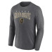 Футболка с длинным рукавом Vegas Golden Knights Fanatics Heather Charcoal Special Edition 2.0 Scoring Chance
