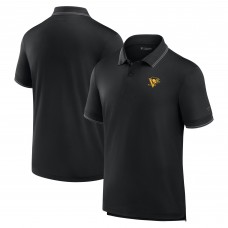 Pittsburgh Penguins Fanatics Black Front Office Pique Polo