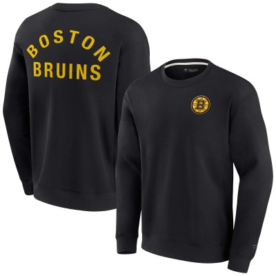 Кофта Unisex Boston Bruins Fanatics Black Super Soft Crew