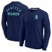 Футболка с длинным рукавом Seattle Kraken Fanatics Signature Unisex Super Soft - Deep Sea Blue Футболка с длинным рукавом Seattle Kraken Fanatics Signature Unisex Super Soft - Deep Sea Blue