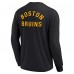 Футболка с длинным рукавом Boston Bruins Fanatics Signature Unisex Super Soft - Black