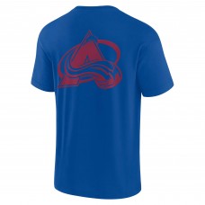 Colorado Avalanche Fanatics Signature Unisex Super Soft Short Sleeve T-Shirt - Royal