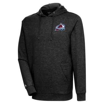 Толстовка Colorado Avalanche Antigua Action Chenille - Heather Black