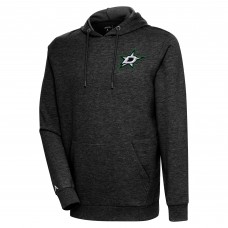 Толстовка Dallas Stars Antigua Action Chenille - Heather Black