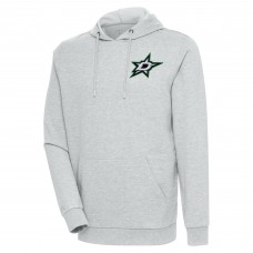 Толстовка Dallas Stars Antigua Action Chenille - Heather Gray