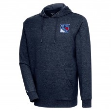 Толстовка New York Rangers Antigua Action Chenille - Heather Navy