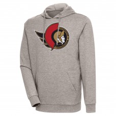 Толстовка Ottawa Senators Antigua Logo Action Chenille - Oatmeal