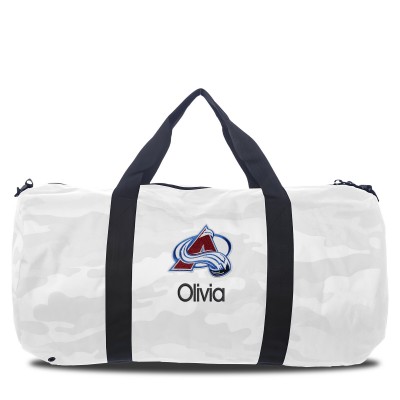 Спортивная сумка Colorado Avalanche White Camo Print Personalized