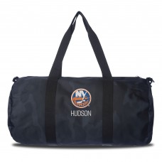Спортивная сумка New York Islanders Navy Camo Print Personalized
