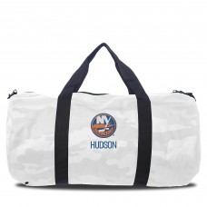 Спортивная сумка New York Islanders White Camo Print Personalized