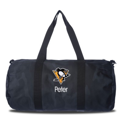 Спортивная сумка Pittsburgh Penguins Navy Camo Print Personalized