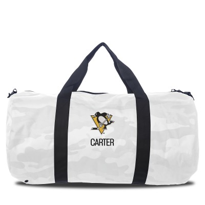 Спортивная сумка Pittsburgh Penguins White Camo Print Personalized