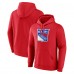 Толстовка New York Rangers Primary Logo - Red