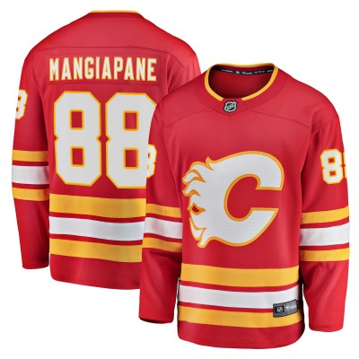 Игровая джерси Andrew Mangiapane Calgary Flames Home Breakaway - Red
