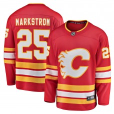 Jacob Markstrom Calgary Flames Home Breakaway Player Jersey - Red