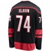 Игровая джерси Jaccob Slavin Carolina Hurricanes Home Breakaway - Black