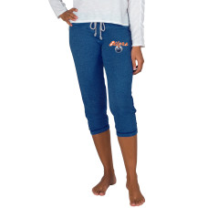 Женские штаны Edmonton Oilers Navy Quest Knit Capri Женские штаны Edmonton Oilers Navy Quest Knit Capri
