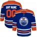 Именная игровая джерси Youth Edmonton Oilers Royal Home Replica Custom