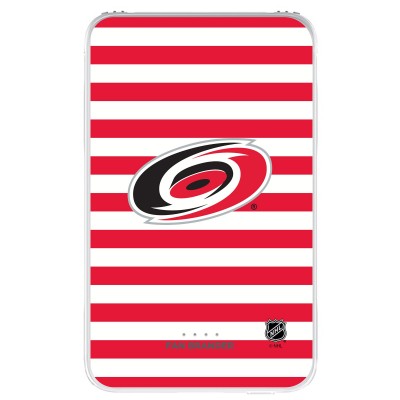 Carolina Hurricanes Stripe Design 10,000 mAh Portable Power Pack