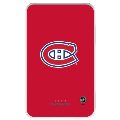 Montreal Canadiens Solid Design 10,000 mAh Portable Power Pack