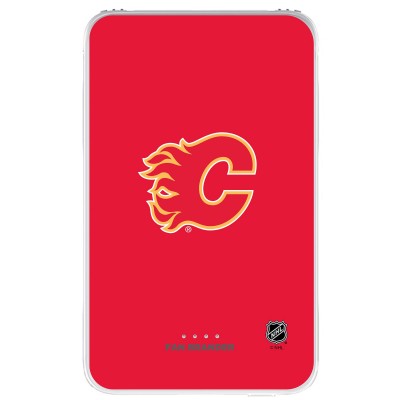 Calgary Flames Solid Design 10,000 mAh Portable Power Pack