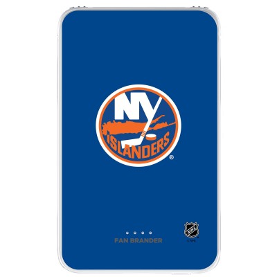 New York Islanders Solid Design 10,000 mAh Portable Power Pack
