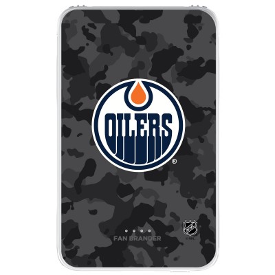 Edmonton Oilers Urban Camo Design 10,000 mAh Portable Power Pack