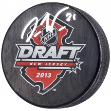 Шайба с автографом Alex Wennberg Seattle Kraken Fanatics Authentic Autographed 2013 NHL Draft Logo