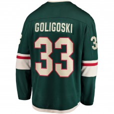 Alex Goligoski Minnesota Wild Home Breakaway Player Jersey - Green