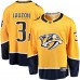 Игровая джерси Jeremy Lauzon Nashville Predators Fanatics Home Breakaway Player - Gold