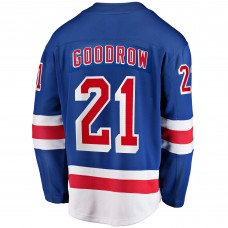 Barclay Goodrow New York Rangers Home Breakaway Player Jersey - Blue