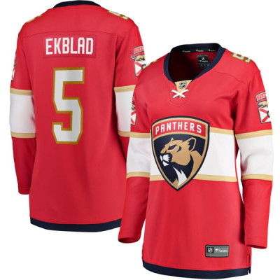 Женская джерси Florida Panthers Aaron Ekblad Fanatics Red Home Team Breakaway