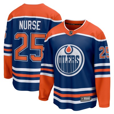 Игровая джерси Darnell Nurse Edmonton Oilers Home Breakaway - Royal