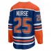Игровая джерси Darnell Nurse Edmonton Oilers Home Breakaway - Royal