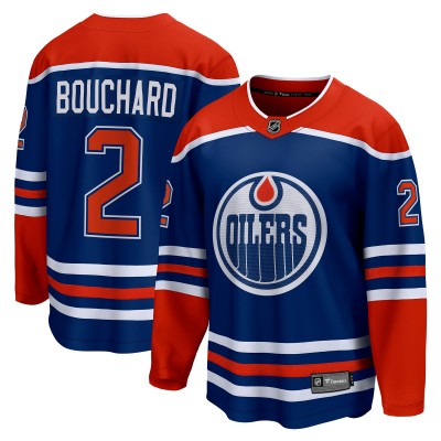 Игровая джерси Evan Bouchard Edmonton Oilers Home Breakaway - Royal