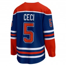 Игровая форма Cody Ceci Edmonton Oilers Home Breakaway - Royal