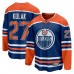 Игровая джерси Brett Kulak Edmonton Oilers Home Breakaway - Royal