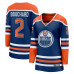 Женская джерси Edmonton Oilers Evan Bouchard Fanatics Royal Home Breakaway