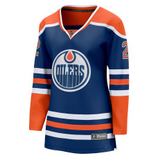 Женская джерси Edmonton Oilers Evan Bouchard Fanatics Royal Home Breakaway Женская джерси Edmonton Oilers Evan Bouchard Fanatics Royal Home Breakaway