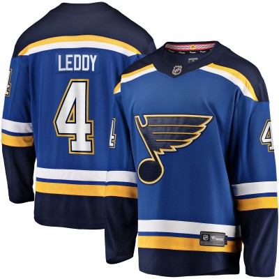 Игровая джерси Nick Leddy St. Louis Blues Home Breakaway - Blue