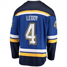 Nick Leddy St. Louis Blues Home Breakaway Player Jersey - Blue